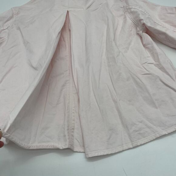 CHINO by Anthro Jacket Pink Button-Up Swing Button Up Womens Size XS Lightweight - Picture 4 of 7
